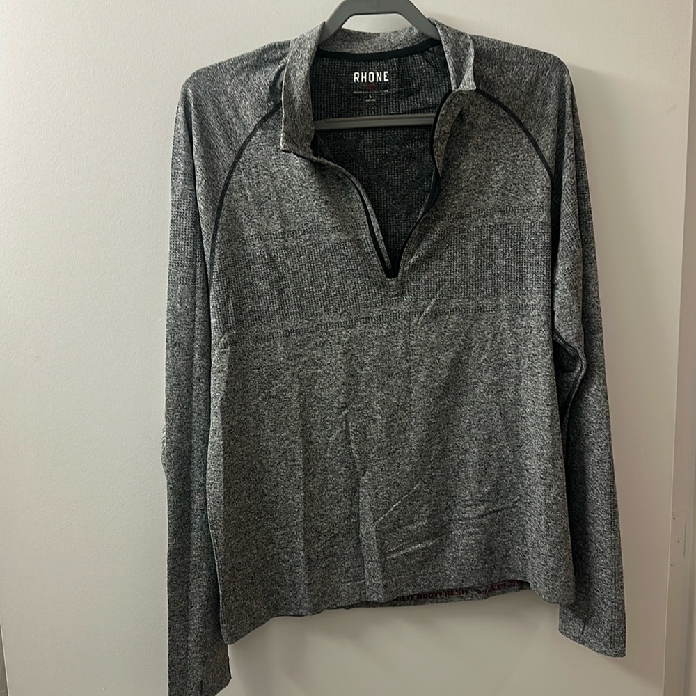 Rhone 1/4 Zip, Gray
